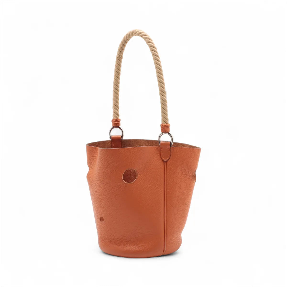 Hermès Mangeoire PM Taurillon Clemence Orange