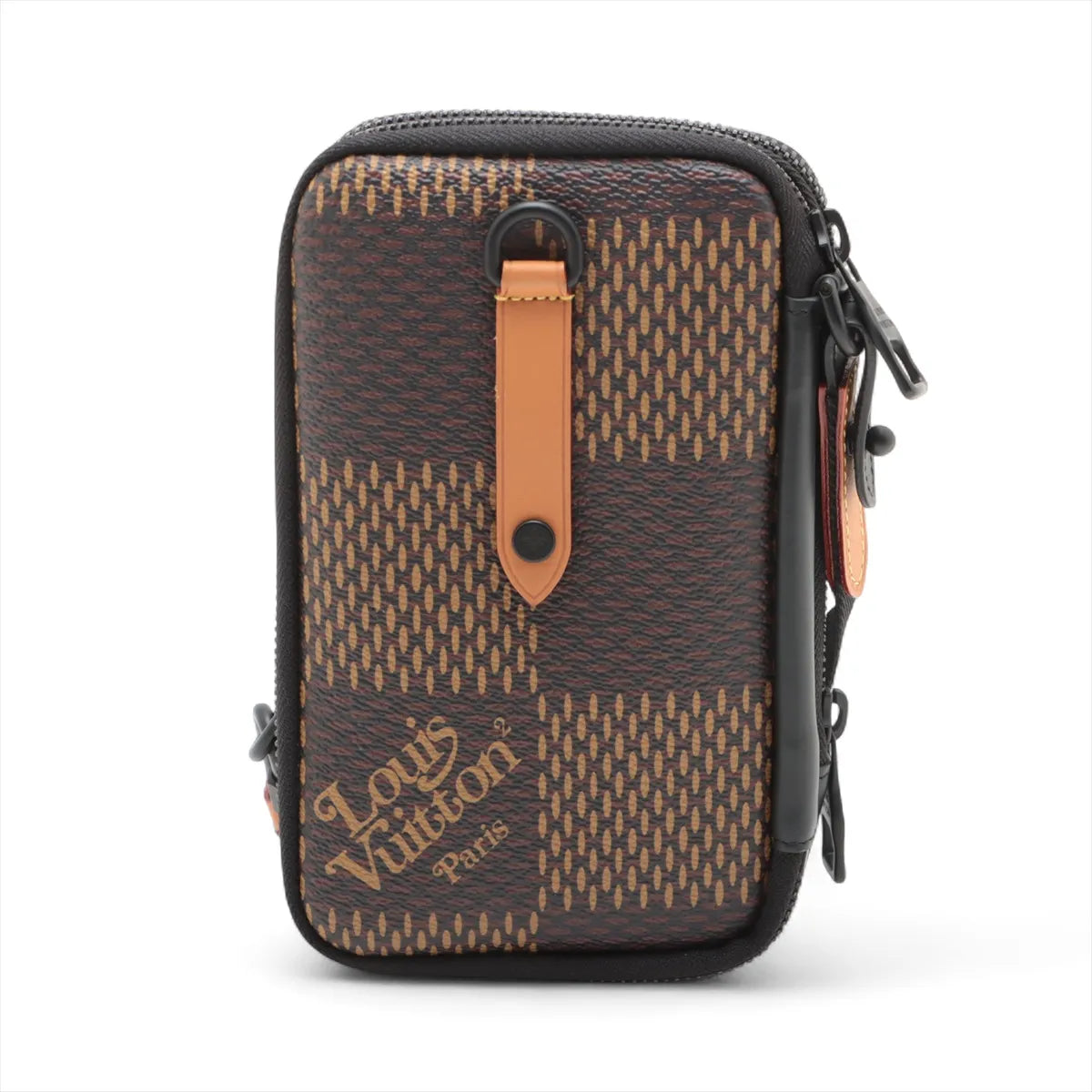 Louis Vuitton x NIGO Damier Ebene Giant Double Phone Pouch