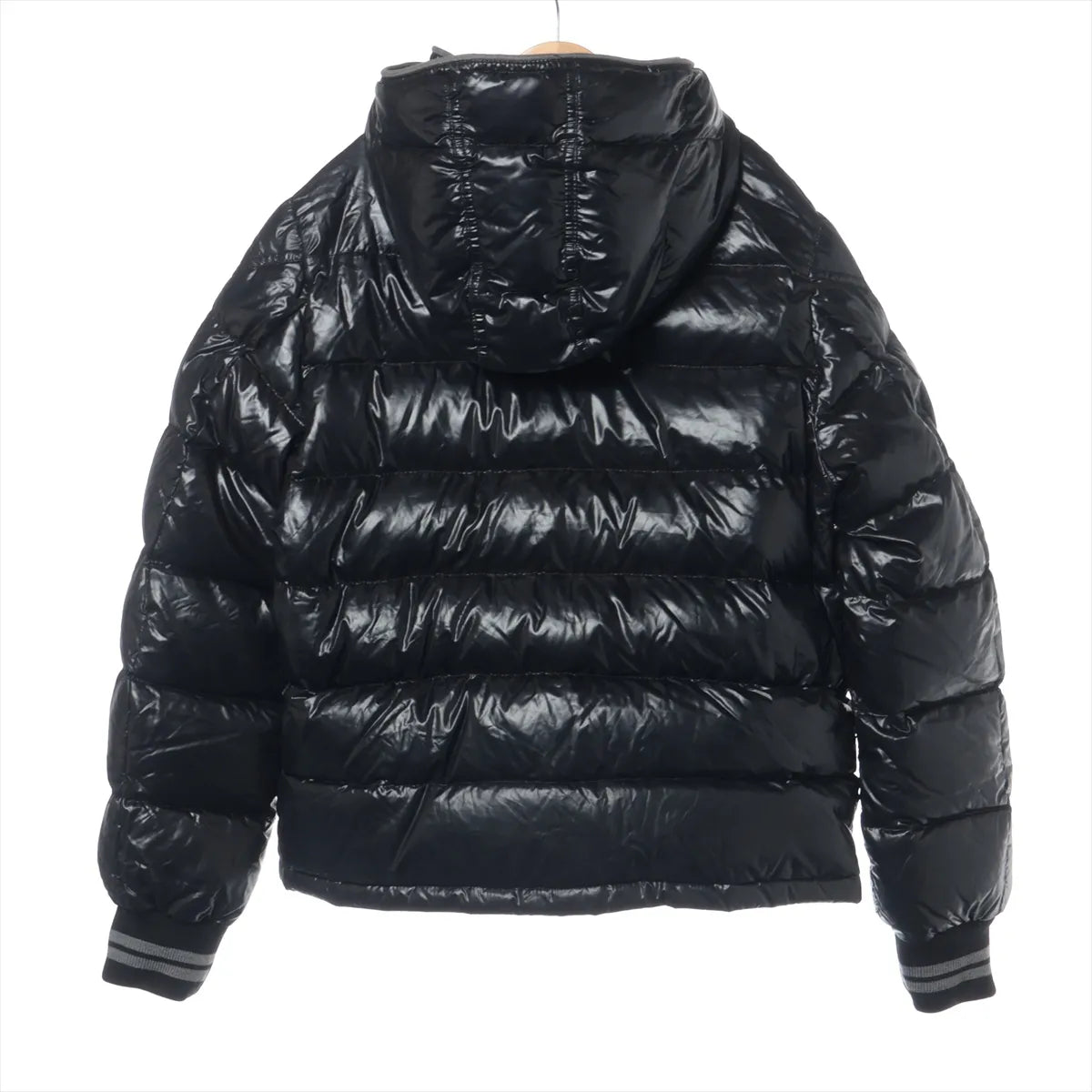 Moncler Nylon Down Jacket Black