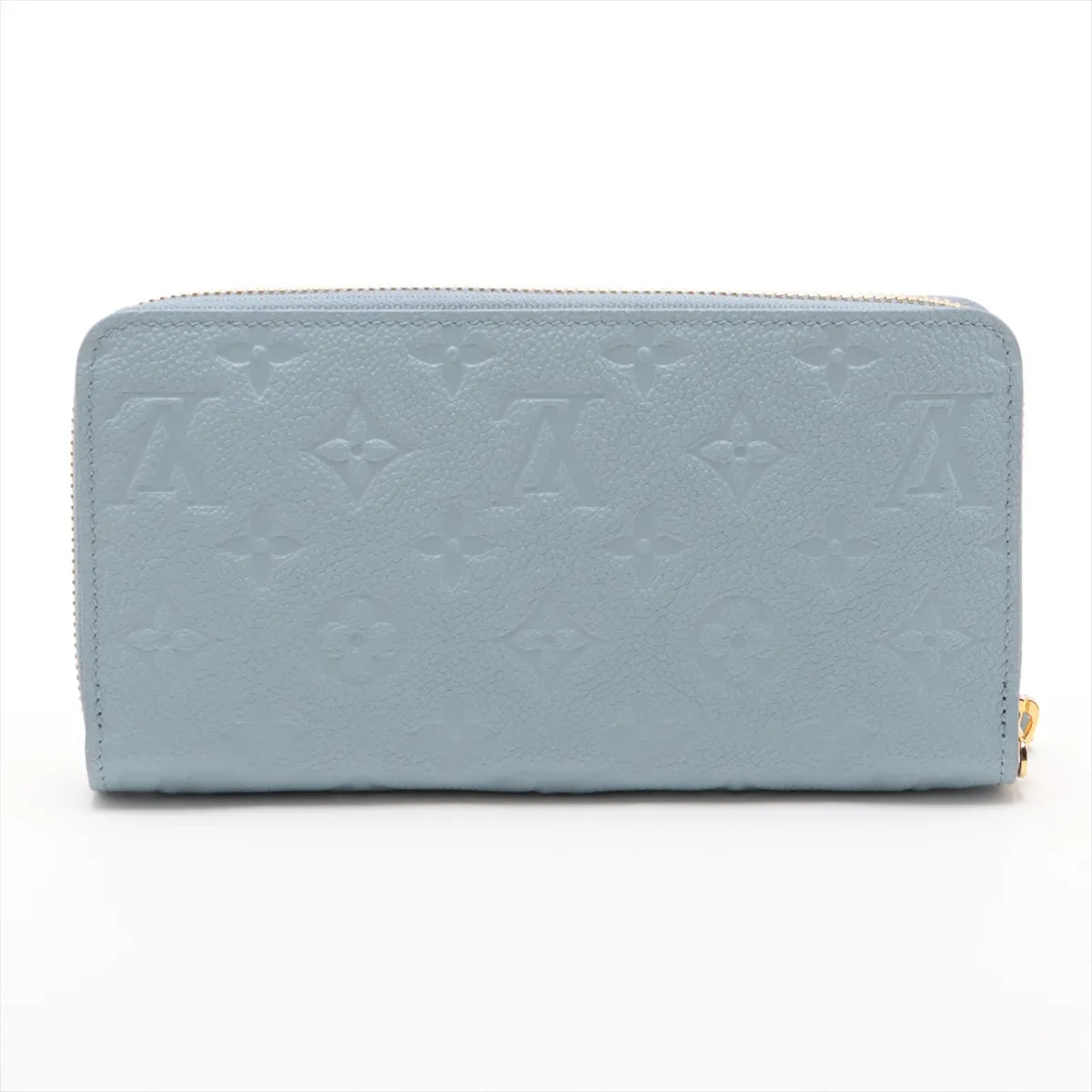 Louis Vuitton Monogram Empreinte Zippy Wallet Washed Blue