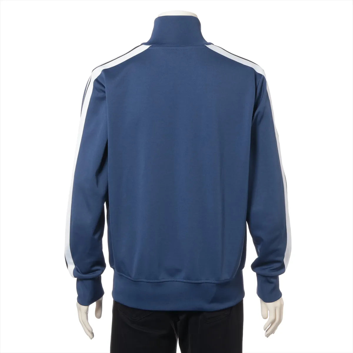 Palm Angels Polyester Track Jacket Navy Blue