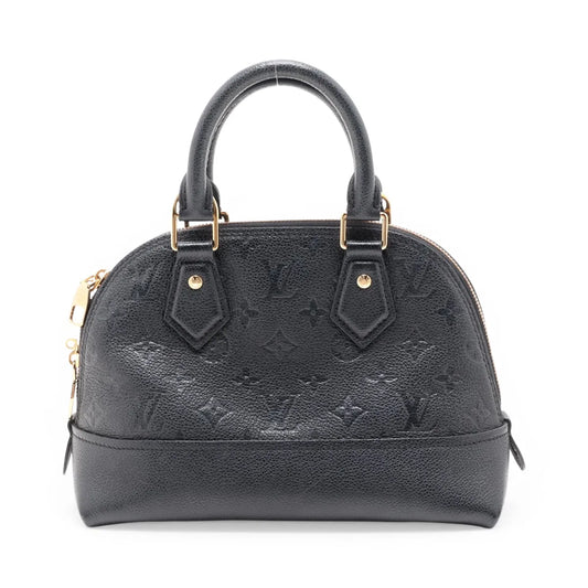 Louis Vuitton Monogram Empreinte Neo Alma BB Black