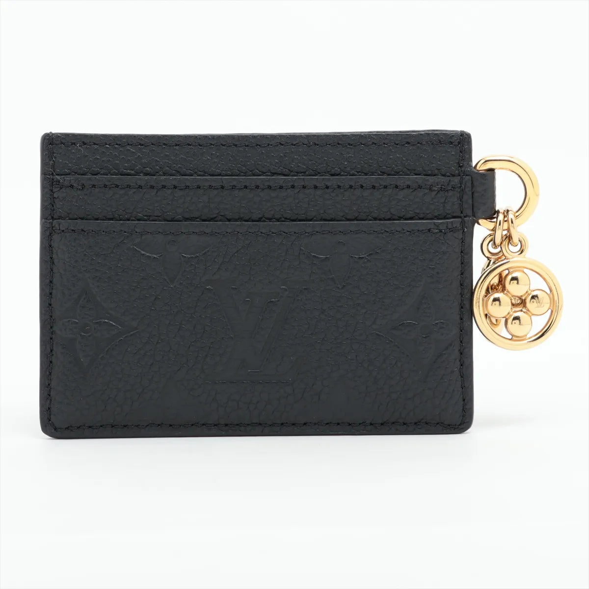 Louis Vuitton Monogram Empreinte LV Charms Card Holder