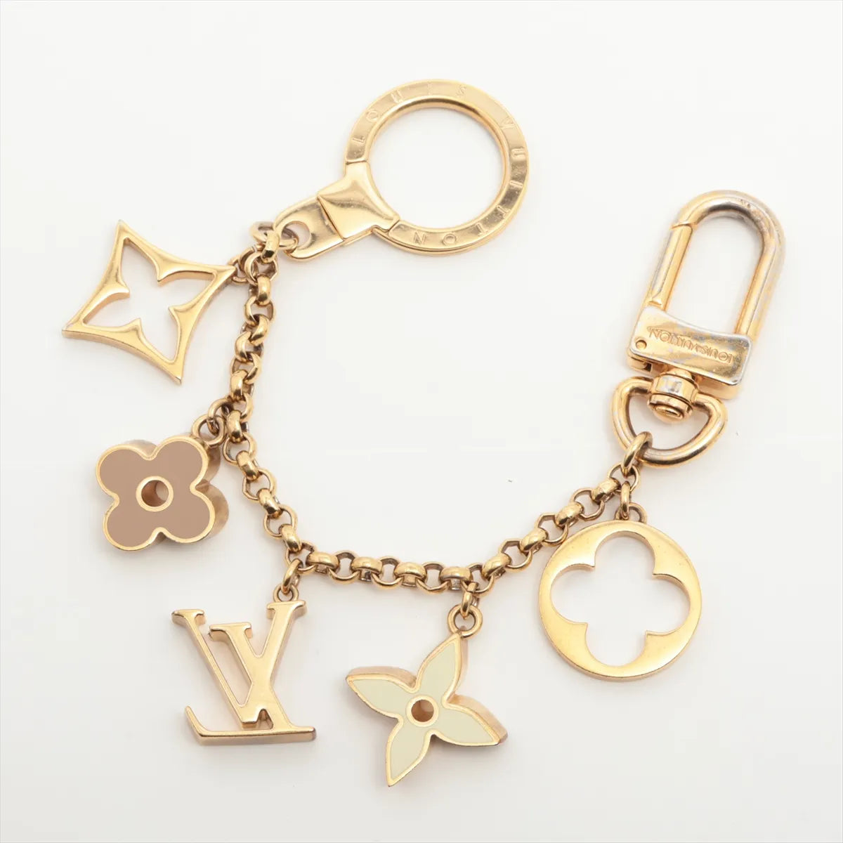 Louis Vuitton Fleur de Monogram Chain Bag Charm