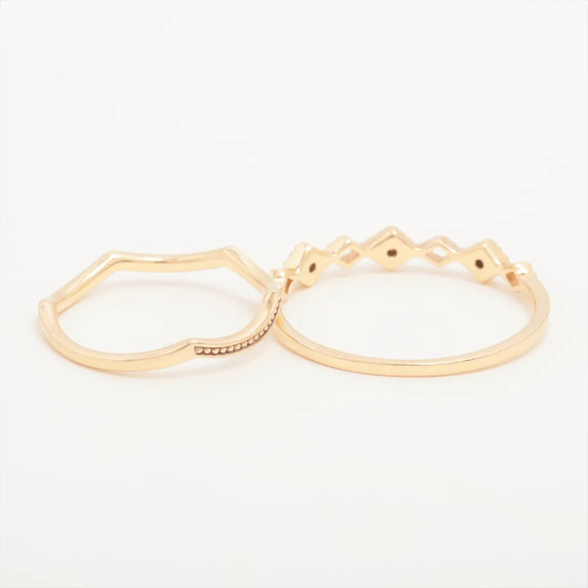 Diamond Ring Set Yellow Gold