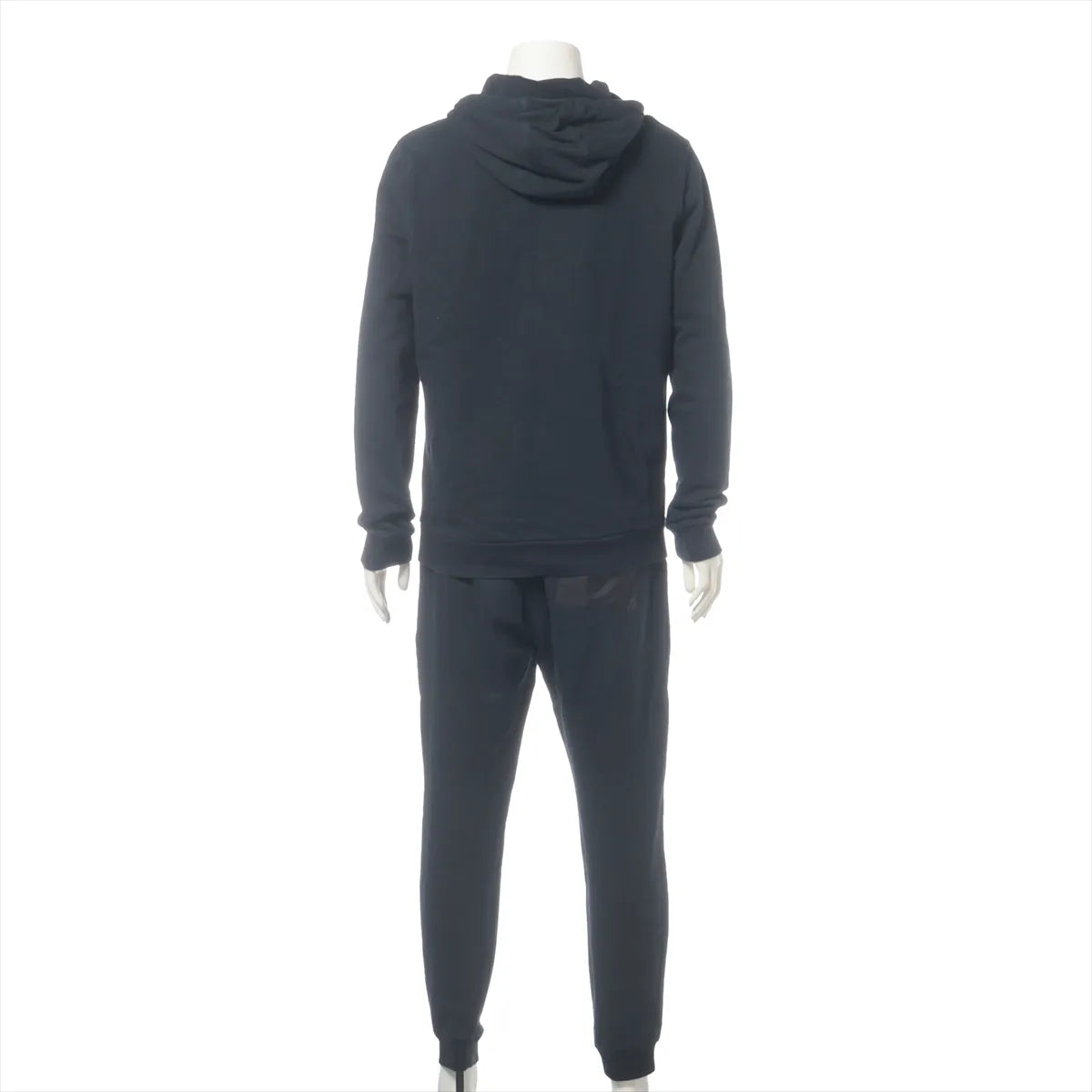 Prada Cotton Hoodie Jacket and Pants Black