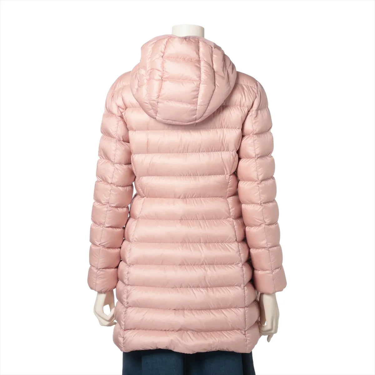 Moncler Hirma Nylon Down Coat Pink