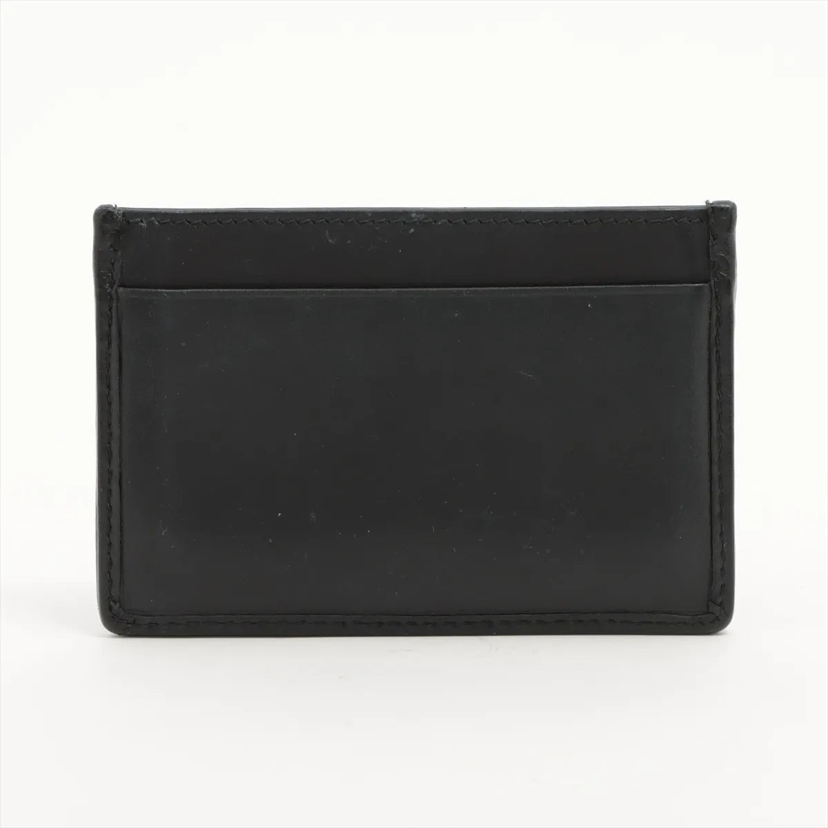 Prada Diagramme Leather Card Case Black