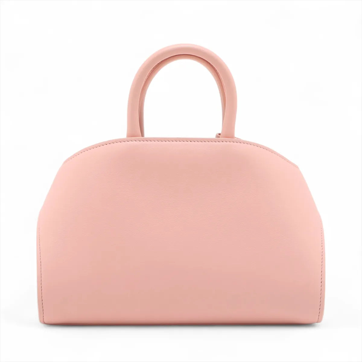 #1 Ferragamo Hug Mini Leather Two-Way Handbag Nylund Pink