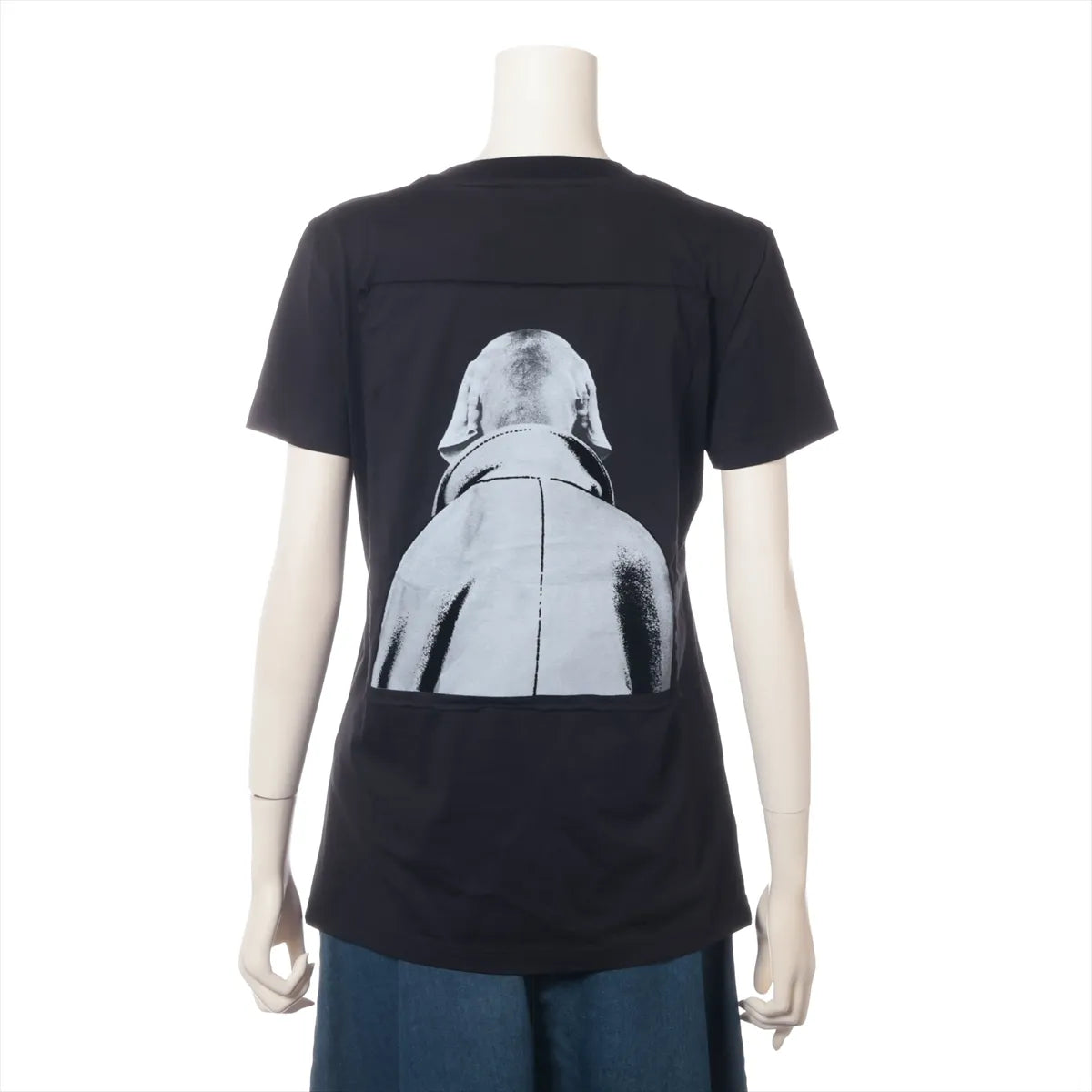 Max Mara Mm Dog Cotton T-shirt Black