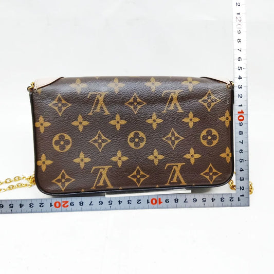 Louis Vuitton Monogram Limited Edition Valentine Dog Felicie Shoulder Bag