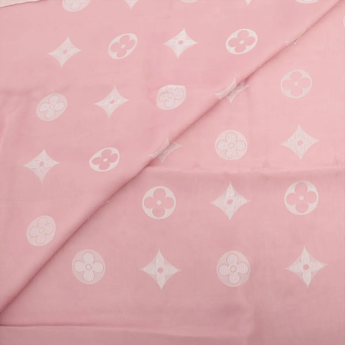 Louis Vuitton Monogram Venice Silk Scarf Pink