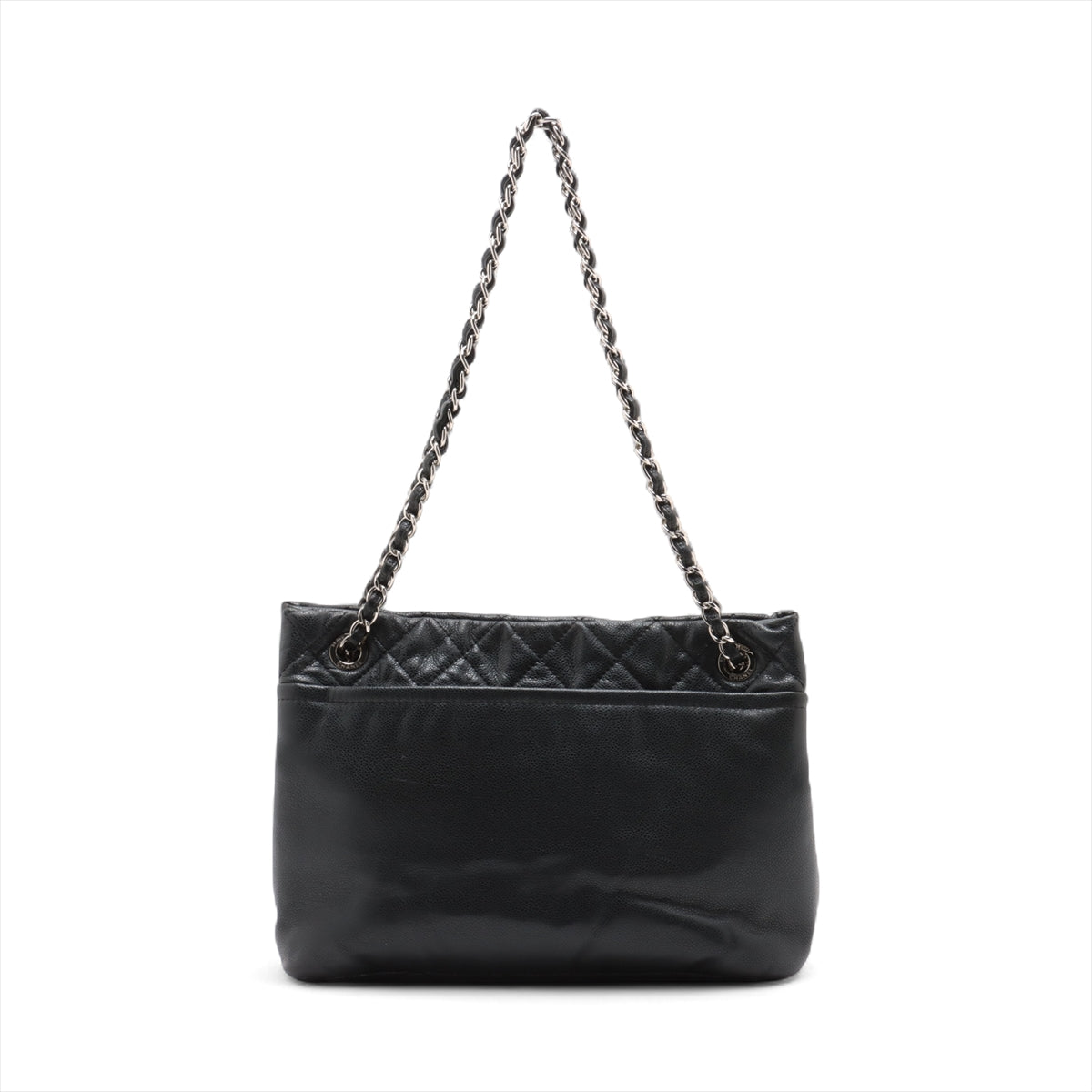 Chanel CC Logo Matelasse Caviar Skin Chain Tote Bag Black * PREORDER *