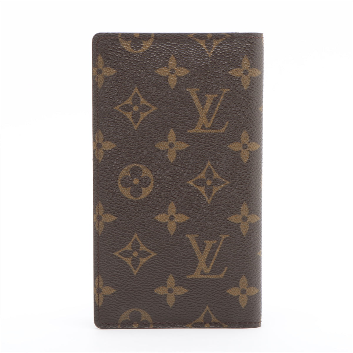 Louis Vuitton Monogram Agenda Poche Notebook Cover Brown
