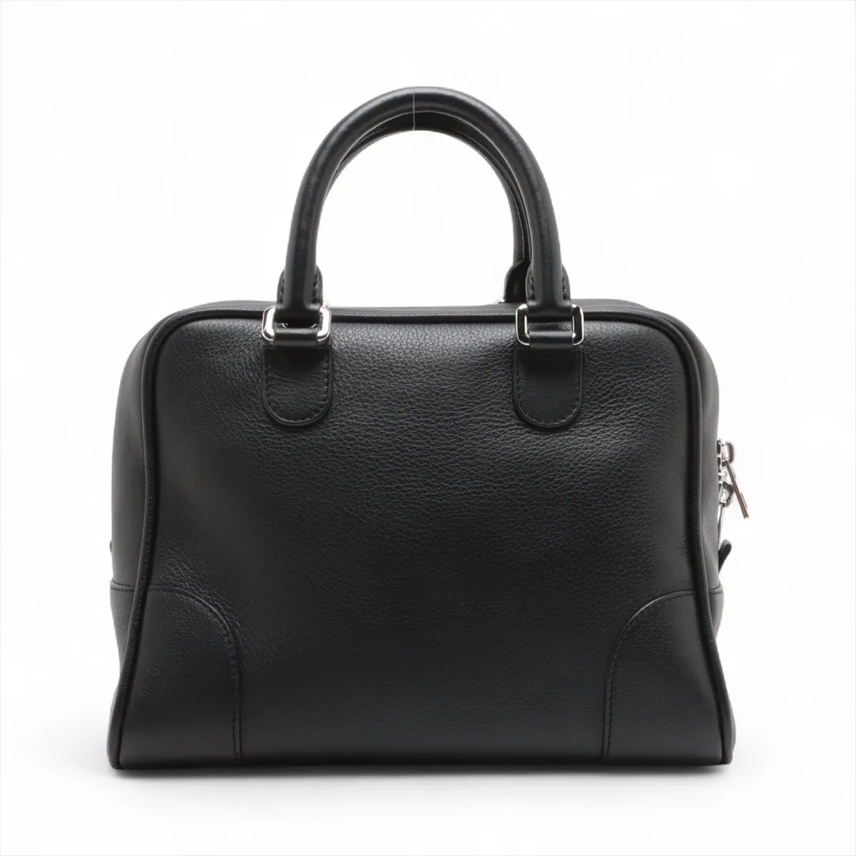 Loewe Amazona 28 Leather Two-Way Handbag Black