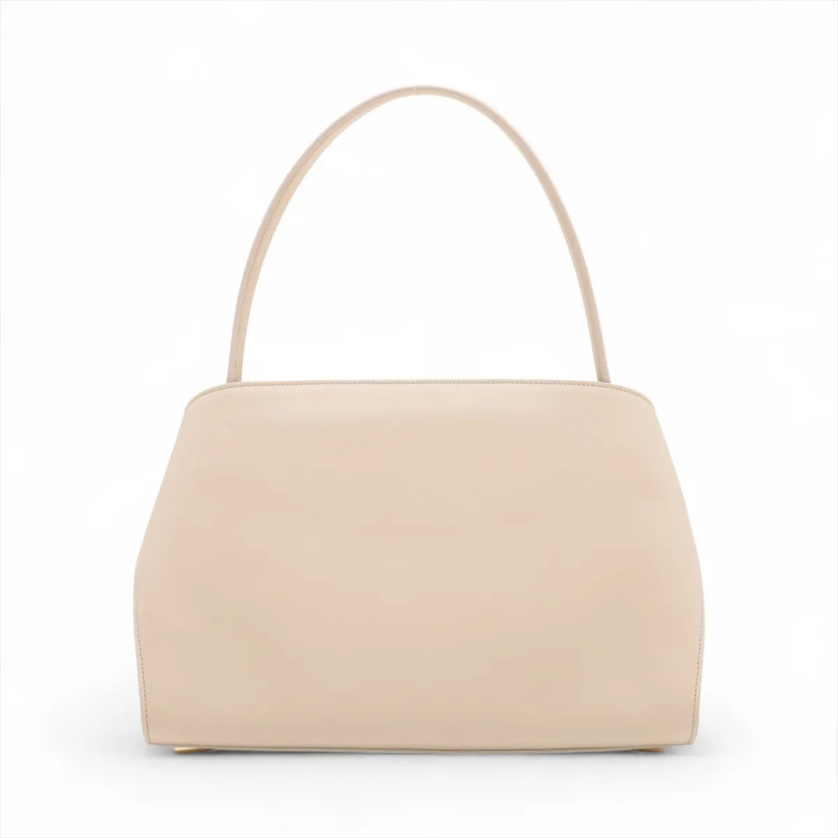 Ferragamo Hug Leather Handbag Beige