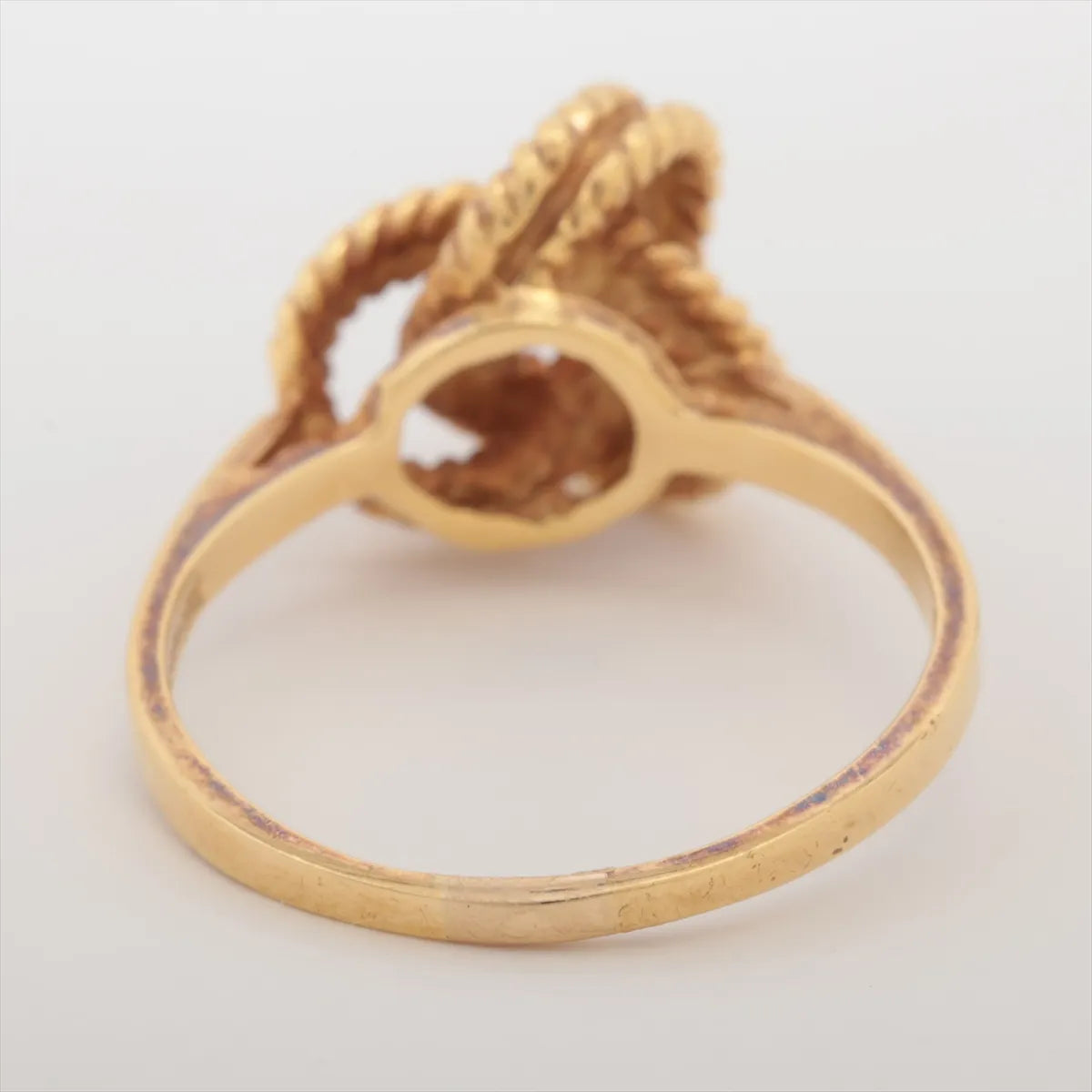 Tiffany & Co. Twist Knot Ruby Ring Yellow Gold