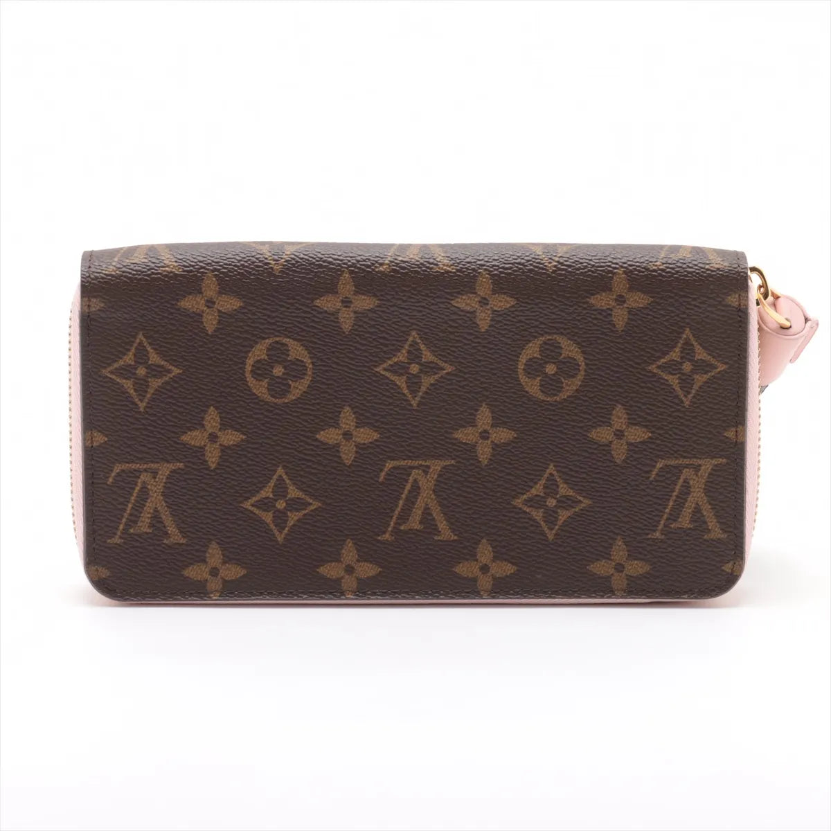 Louis Vuitton Monogram Tassel Zippy Wallet Rose Ballerine