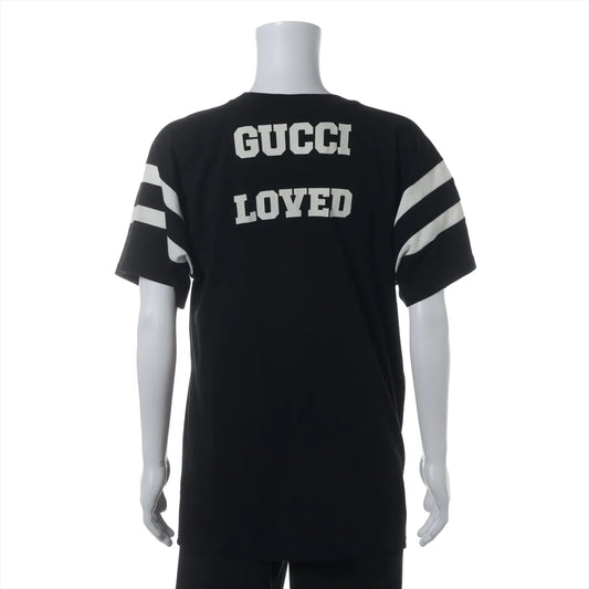 Gucci " 25 Eschatology Gucci - iccuG GG GG GG 1921" Cotton T-shirt Black