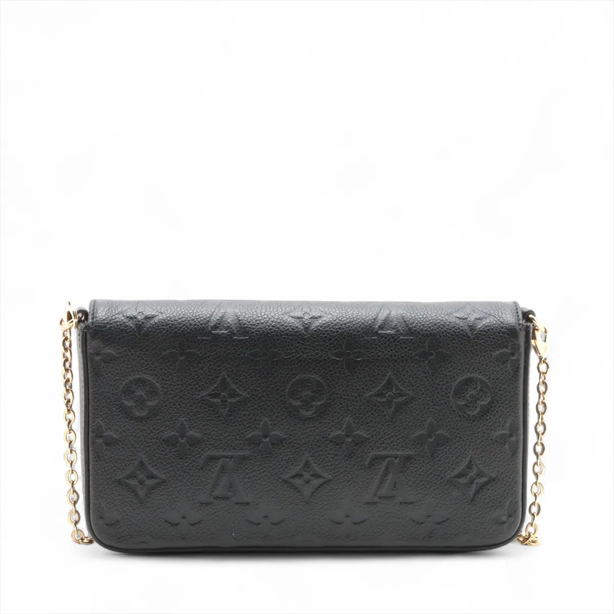 Louis Vuitton Monogram Empreinte Pochette Felicie Black