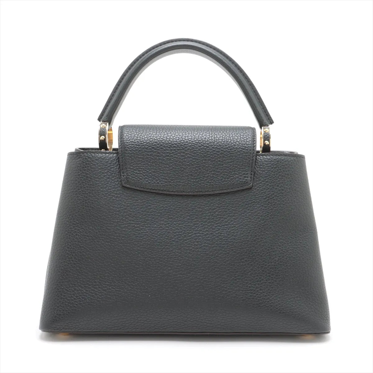Louis Vuitton Taurillon Capucines PM Black
