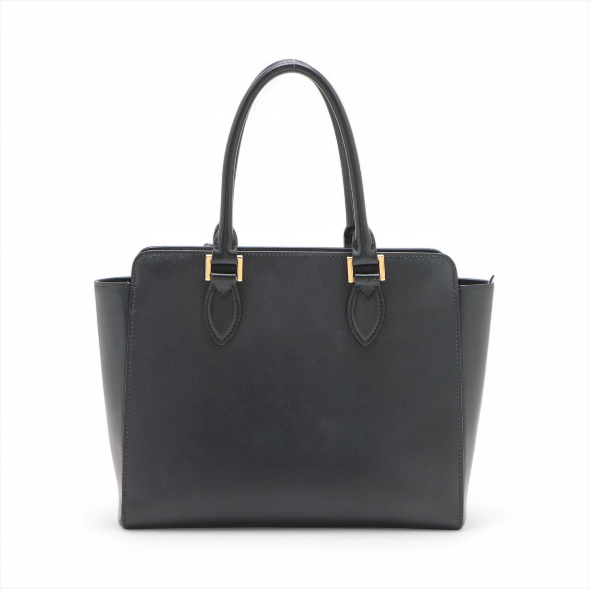 Prada Saffiano Leather Two-Way Shoulder Bag Black * PREORDER *