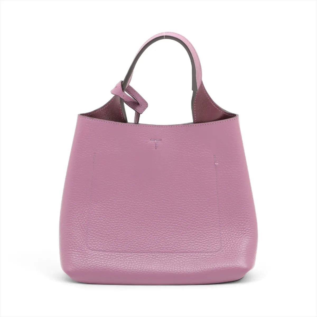 Tod's T Timeless Leather Two-Way Shoulder Bag Purple