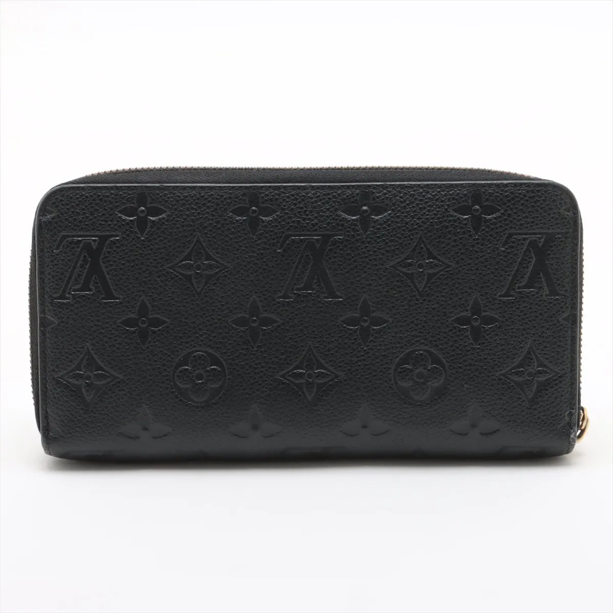 Louis Vuitton Monogram Empreinte Zippy Wallet Black