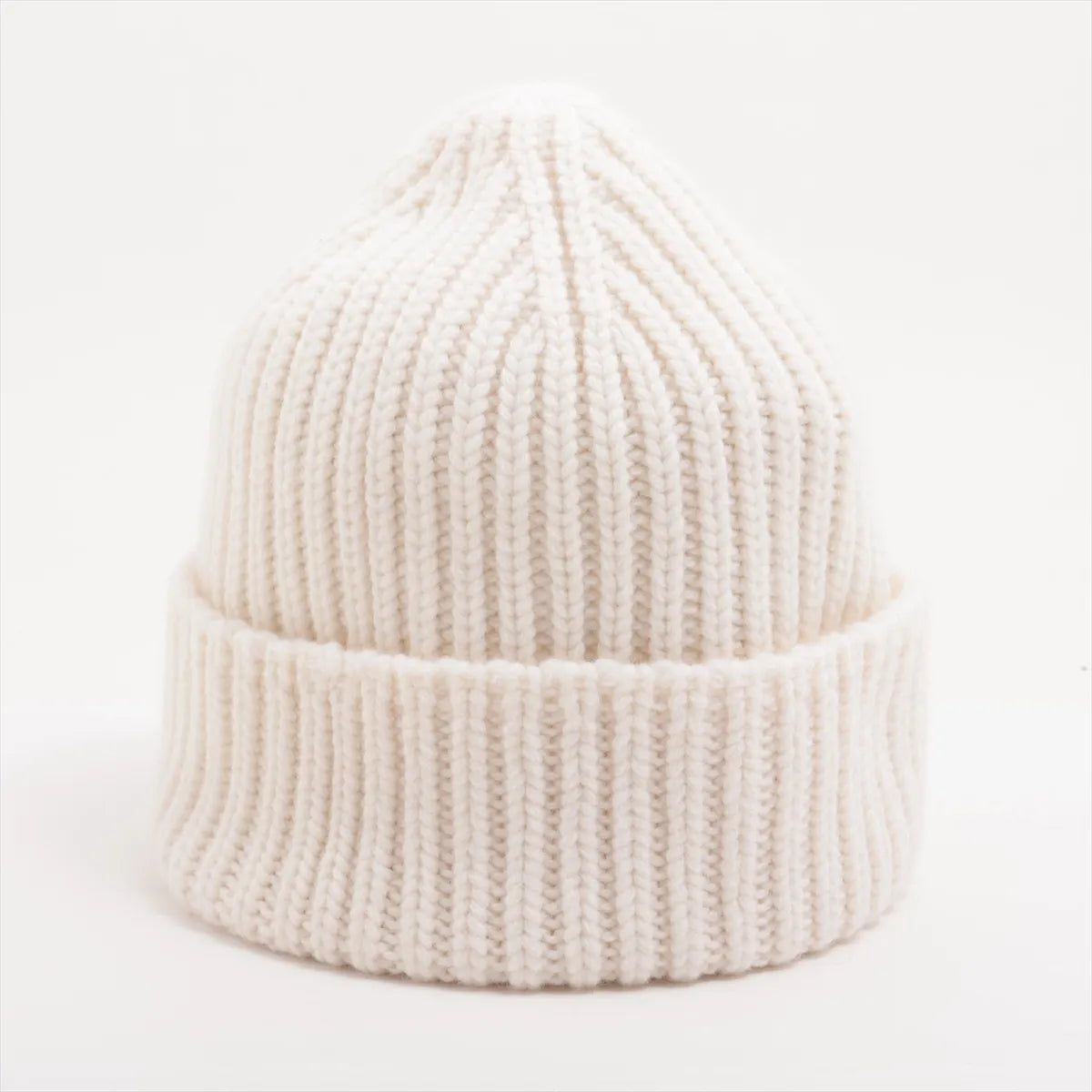 Gucci Double G Wool Cashmere Hat White