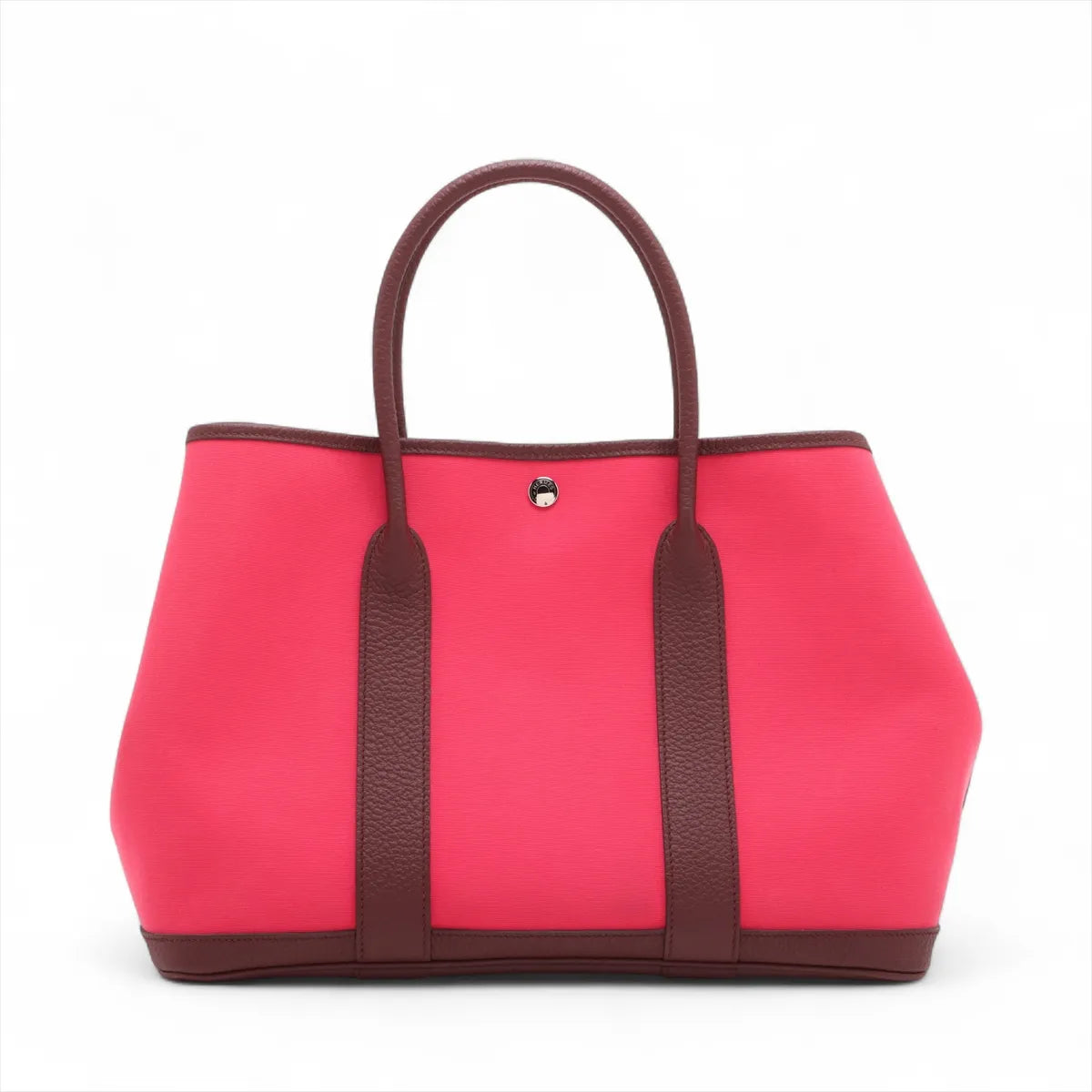 Hermès garden party 36 PM Rose Extreme x Bordeaux