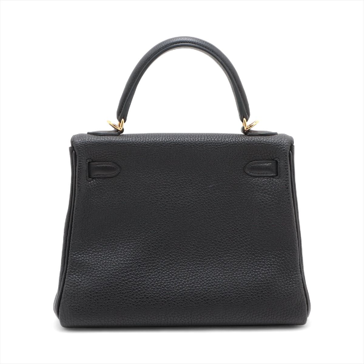 Hermes Kelly 25 Taurillon Clemence Shoulder Bag Black * PREORDER *