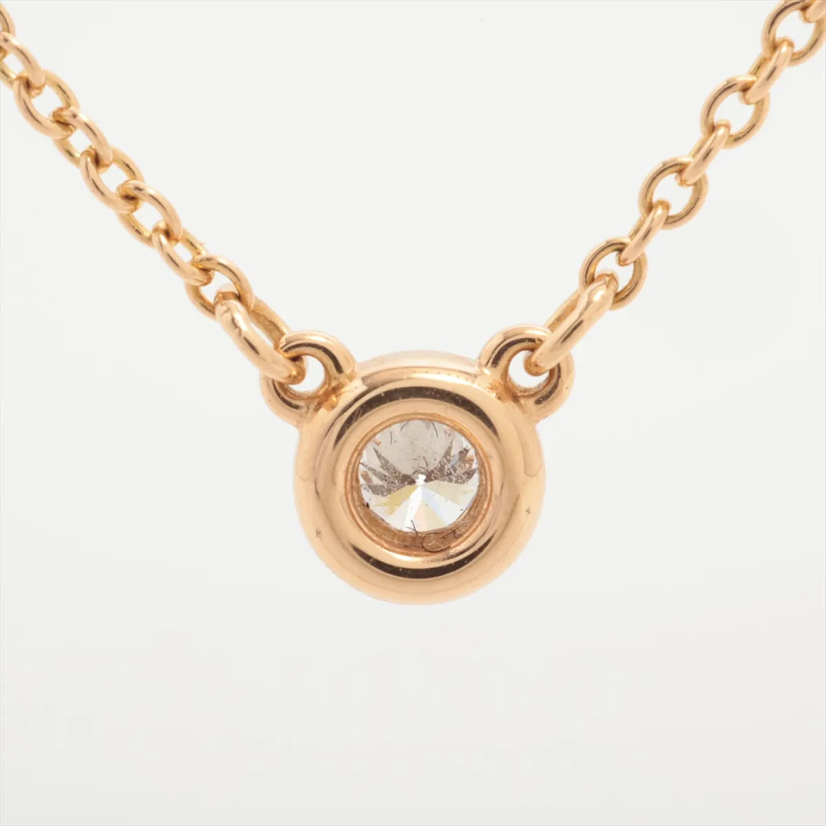 Tiffany & Co. By The Yard Diamond Necklace Rose Gold — product photo 2