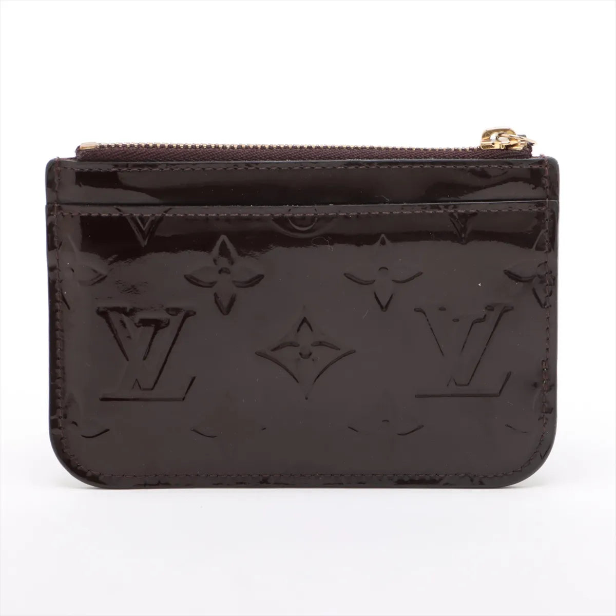Louis Vuitton Vernis Pochette Coin Purse Amarante