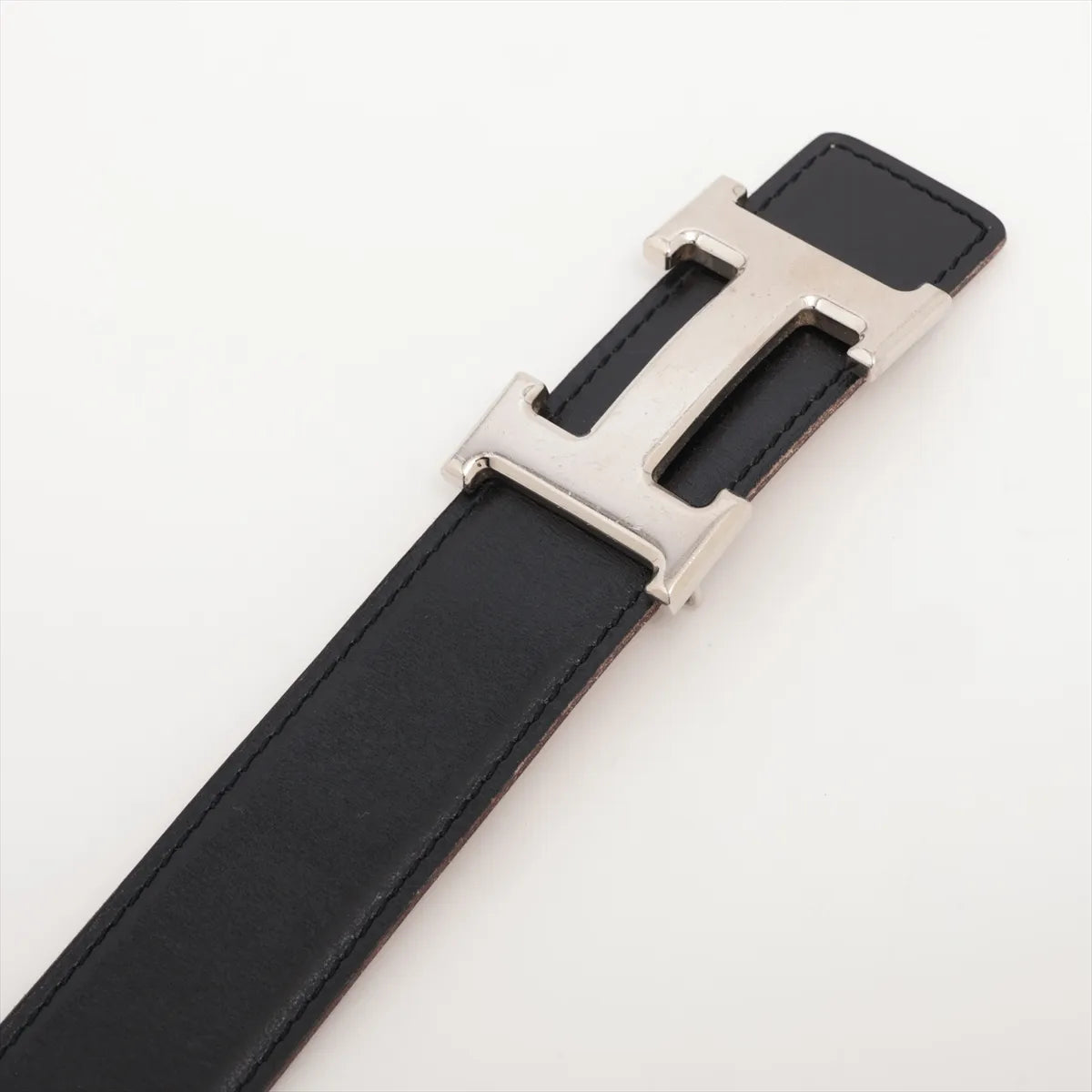 Hermès Constance H Belt Black