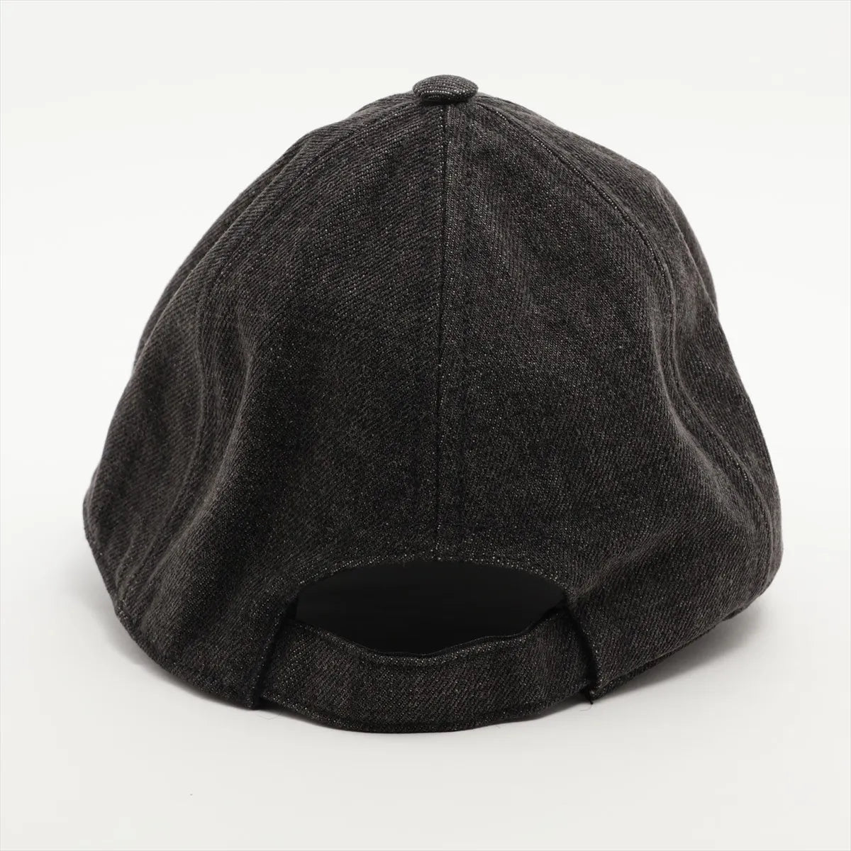 Miu Miu Logo Cap Cotton Black