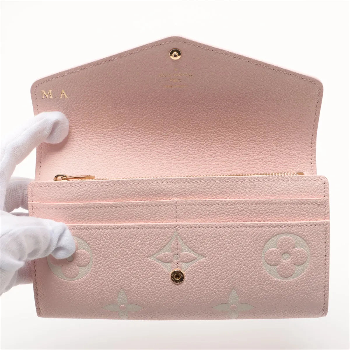 Louis Vuitton Bicolor Monogram Empreinte Sarah Rose Ballerine