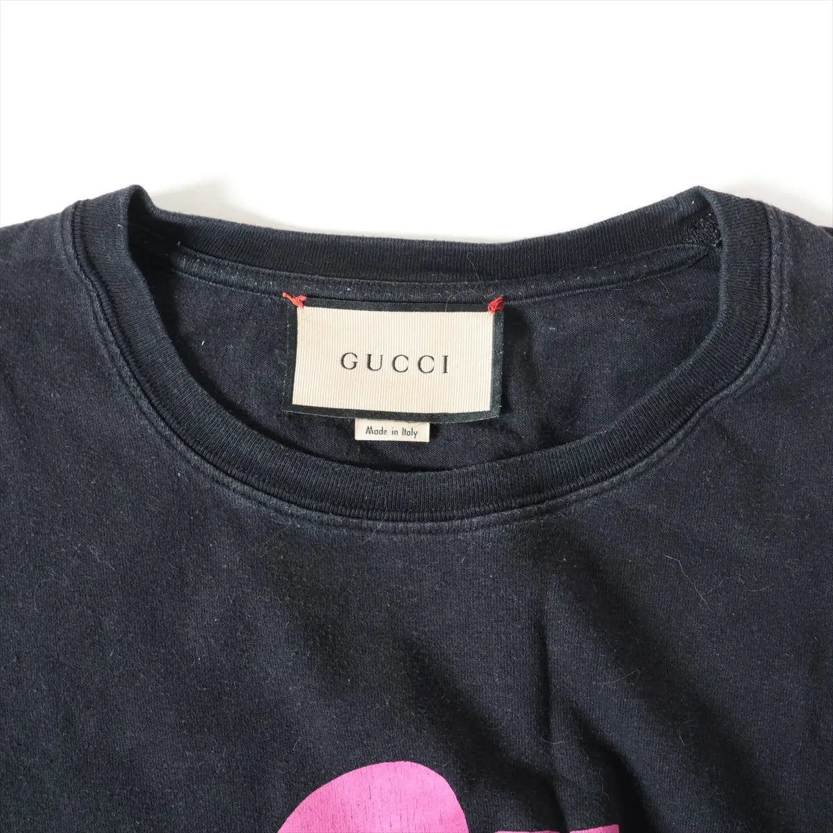 Gucci "Gucci Prodige D'Amour" Cotton T-shirt Black