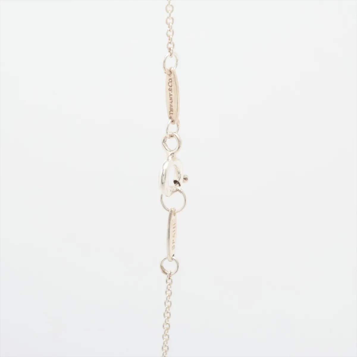 Tiffany & Co. Open Heart Necklace Silver
