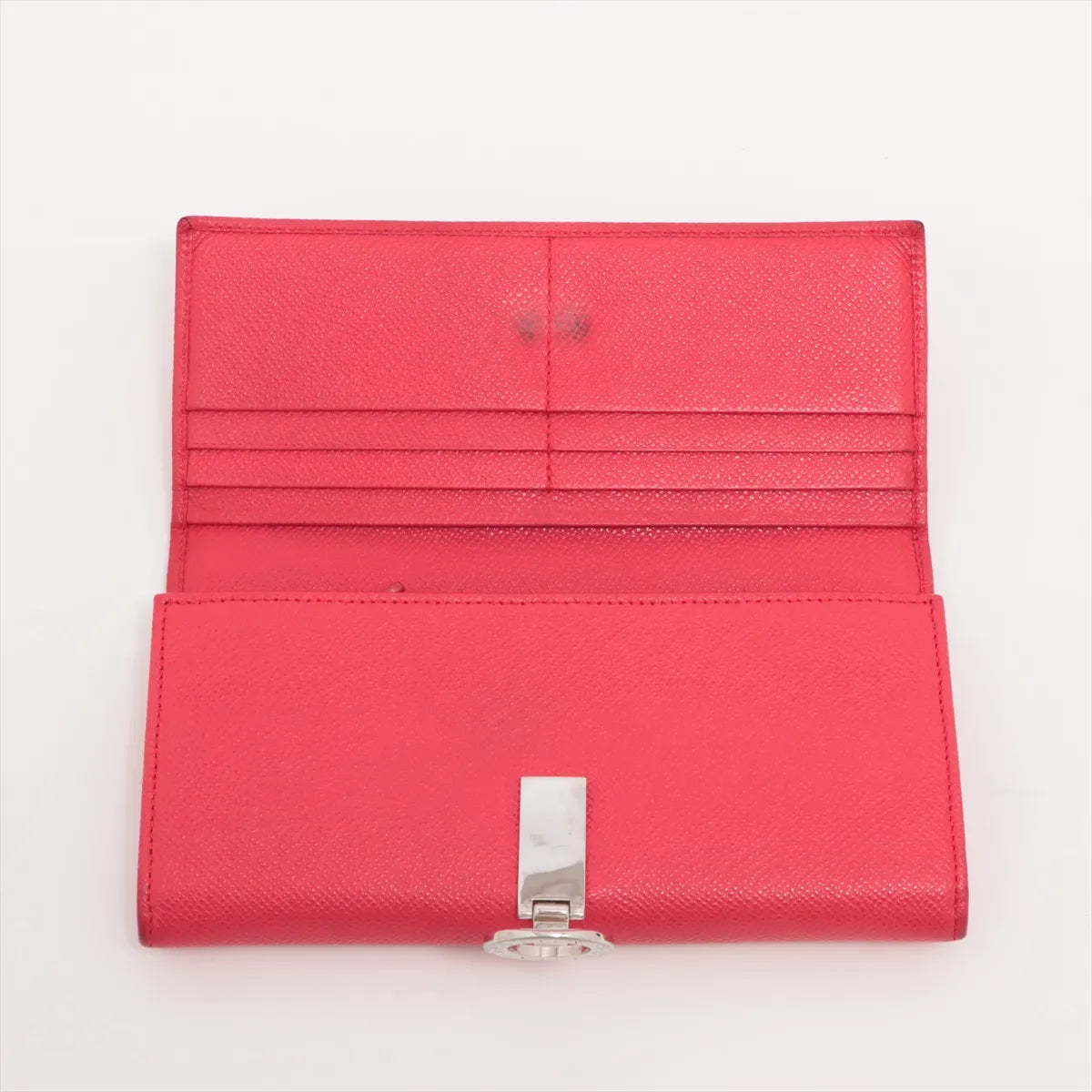 Bvlgari Bvlgari Bvlgari Leather Long Wallet Red