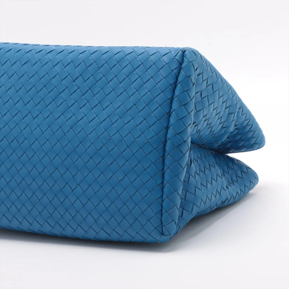 Buy Bottega Veneta Intrecciato Leather Handbag Blue
