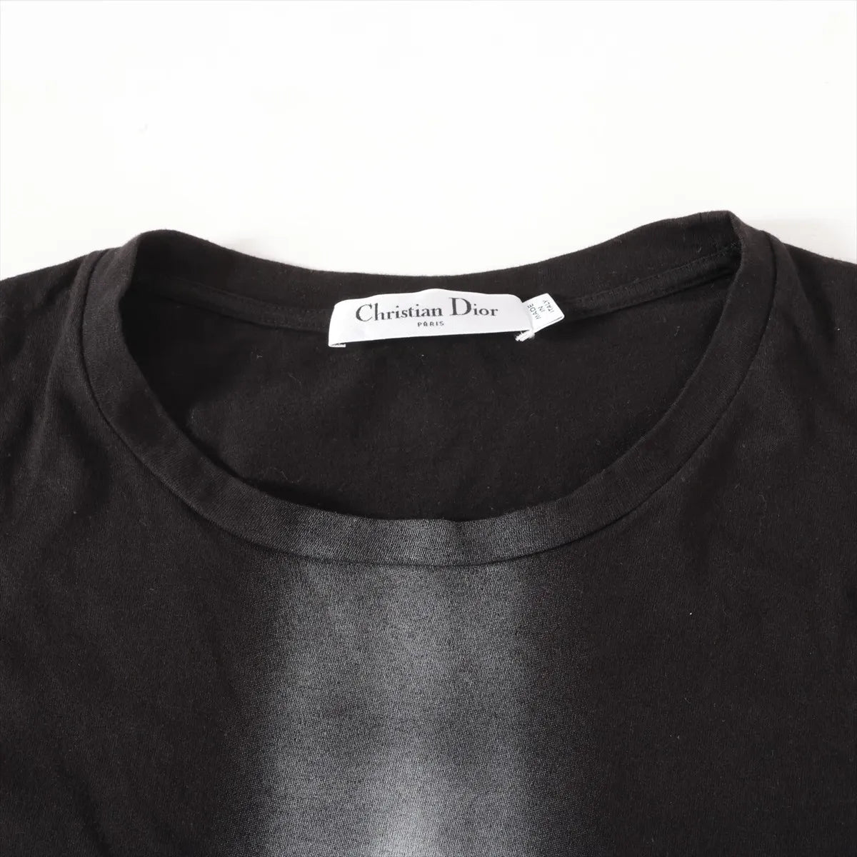 Christian Dior Cotton Linen T-shirt Black — product photo 3