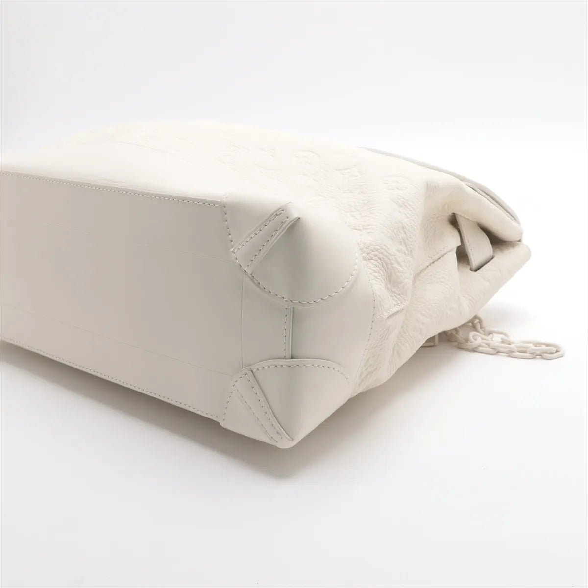 Louis Vuitton Monogram Empreinte City Steamer PM White