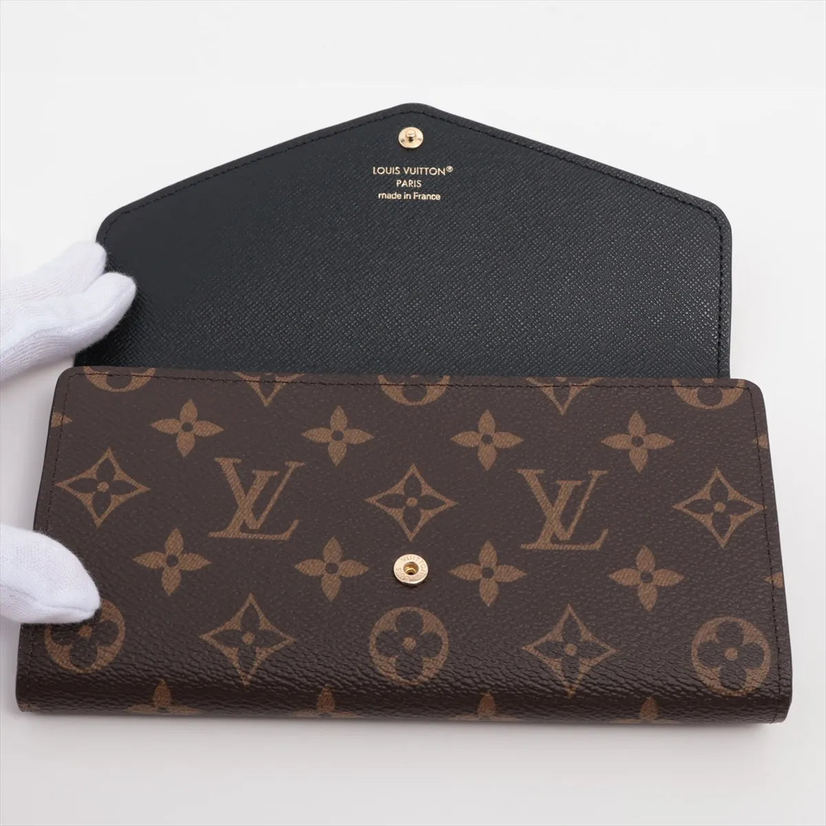 Louis Vuitton Giant Monogram Reverse Sarah Long Wallet