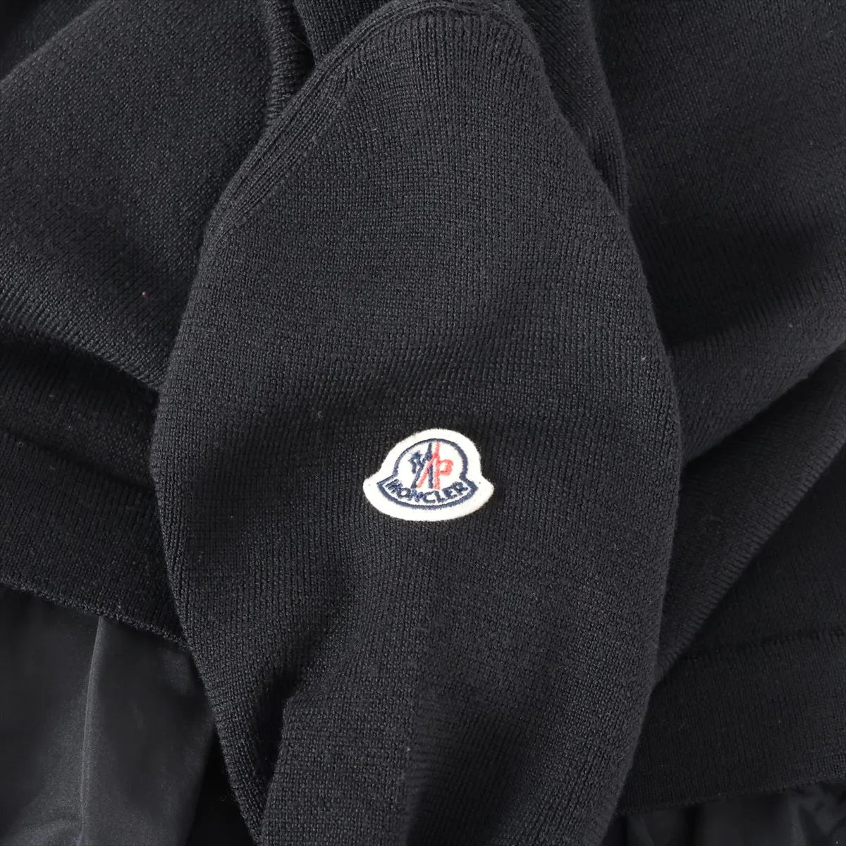 Moncler Abito Wool & Polyester Dress Black — product photo 3