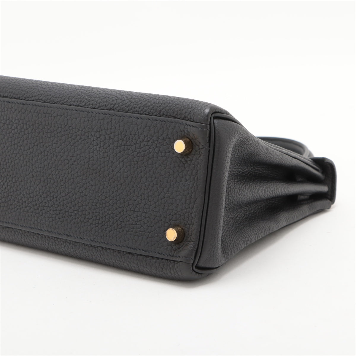 Hermes Kelly 25 Taurillon Clemence Shoulder Bag Black * PREORDER *
