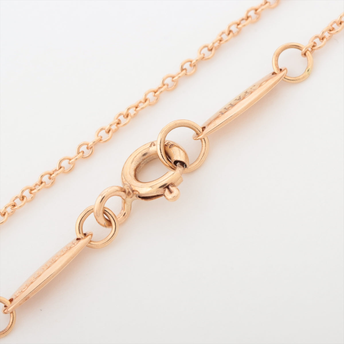 Tiffany & Co. Open Heart Pendant Necklace Gold