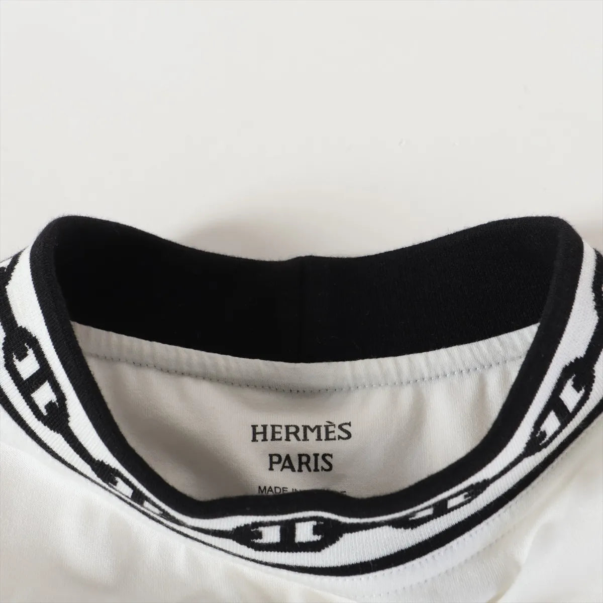 Hermès Chaîne d'Ancre Cotton T-shirt White