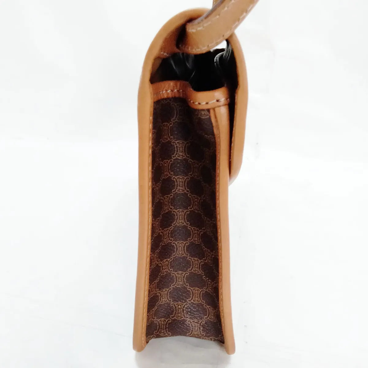 Celine Macadam Triomphe Shoulder Bag Brown — product photo 3