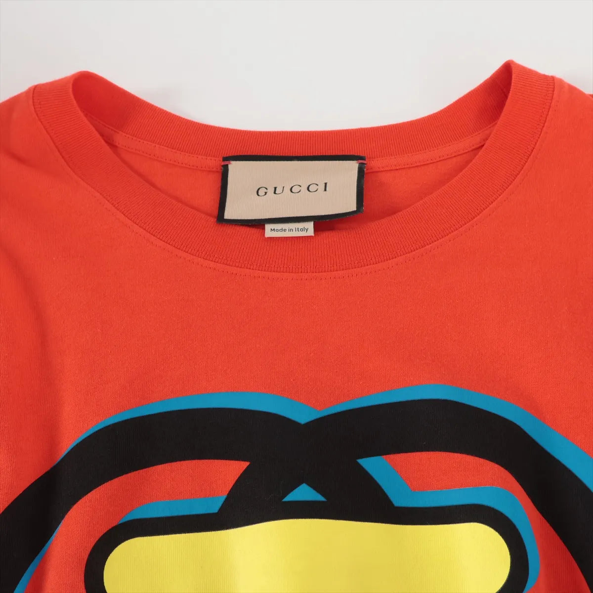 Gucci " GG Chime x Generation Equality" Cotton T-shirt Red
