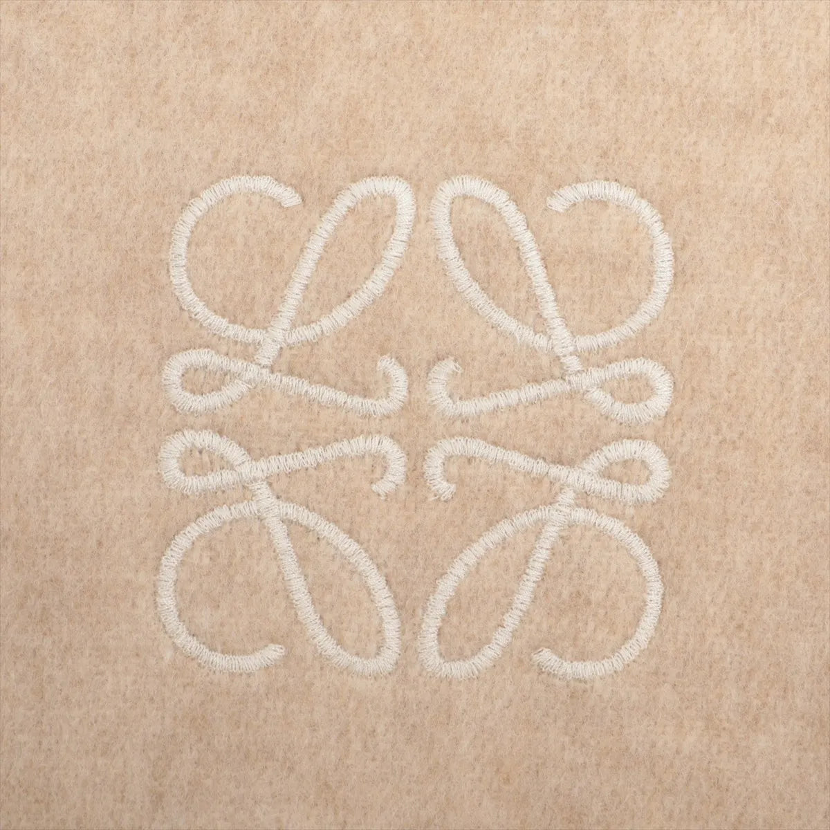 Loewe Anagram Scarf Beige